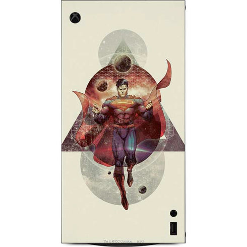 DC Comics Superman Galaxy Flying XBox Series X Digital Edition Console Skin